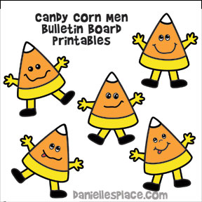 Candy Corn Bulletin Board Display