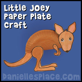 Little Joey Paper Plate Craft