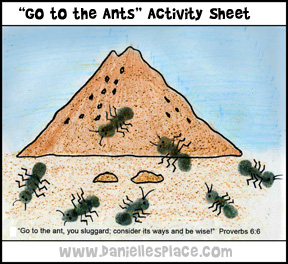 Ant Activity Sheet