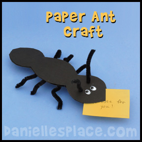 Ant Paper Craft