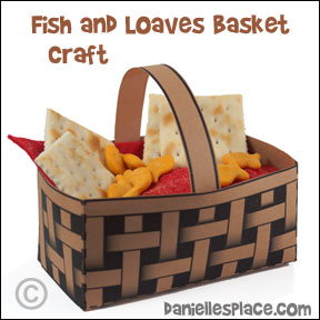 Fish and Loves Basket Craft