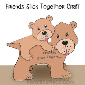 Friends Stick Together Craft