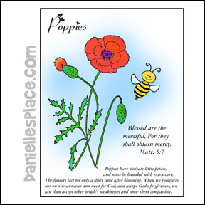 The Beatitudes - Flowers - Blessed are the Merciful