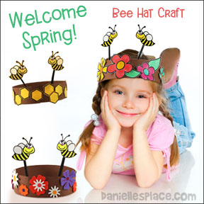 Happy Bees Spring Hats