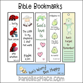 Printable Bible Bookmarks