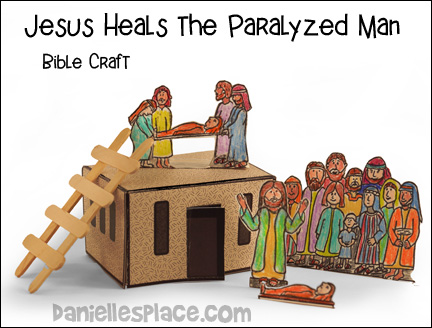 Jesus Heals the Paralyzed Man Craft