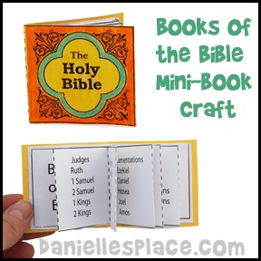 Books of the Bible Mini Book