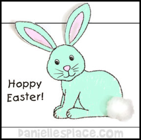Hoppy Easter Bunny Activity Sheet