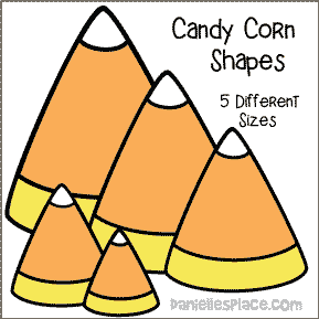 Candy Corn Shapes