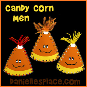 Candy Corn Man Craft