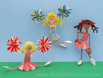 Cheerleader Spoon Craft