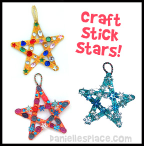 Craft Stick Star Craft