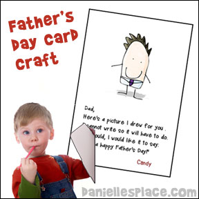 Picture for Daddy Father's Day Card with Poem