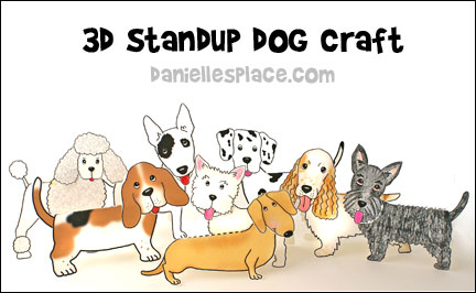 Stand-up Dogs Craft