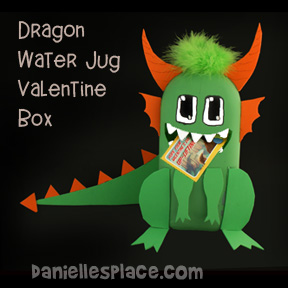 Dragon Valentine Box Craft