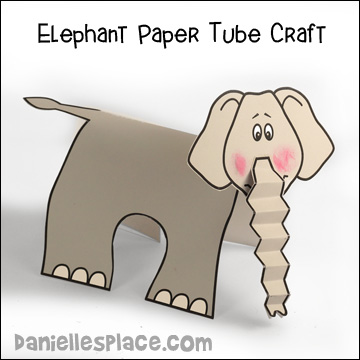 Elephant Tube Craft