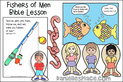 Go Fish, Fishers of Men Bible Lesson