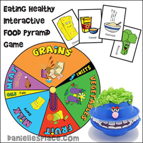Eating Healthy Interactive Food Pyramid Game