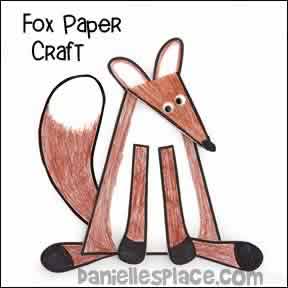 Fox Paper Craft