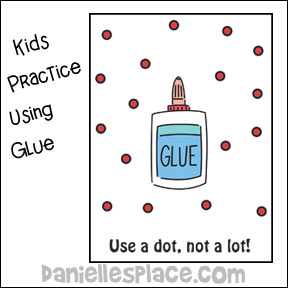 Use a Dot, Not a Lot! Activity Sheet