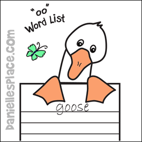 Goose Phonics Activity Sheet