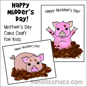 Happy Mudder's Day Card Craft