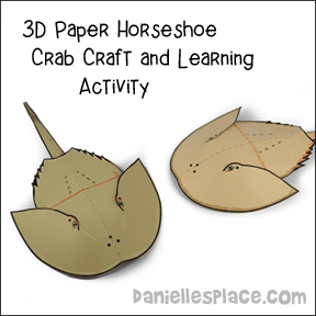 3D Horsecrab Craft