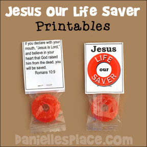 Jesus Our Life Saver Candy Treat