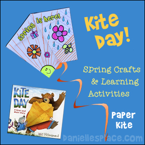 Spring Kite Craft for Children
