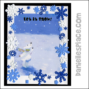 Let it Snow Bear Picture