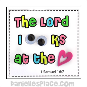 The Lord Looks at the Heart Sheet