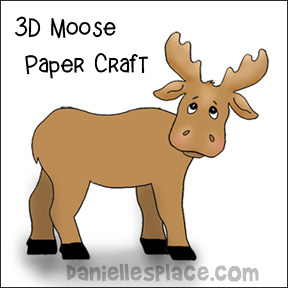 Stand Up Moose Craft