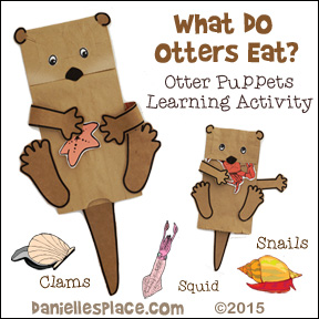 What Do Otters Eat? Activity Sheet