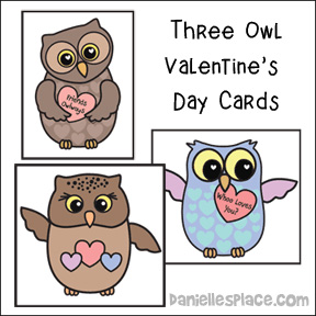 Three  Valentine's Day Cards