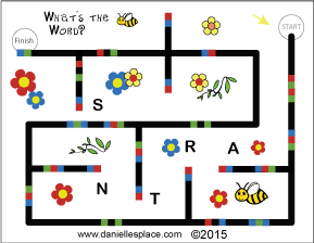 ®Ozobot Spelling Bee Bot Learning Words Activity