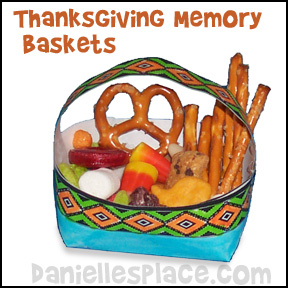 Thanksgiving Memory Baskets