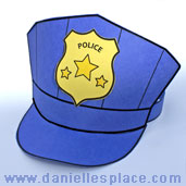 Paper Police Hat Craft