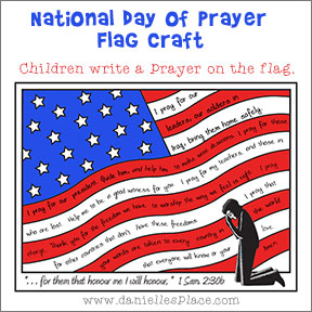 National Day of Prayer Sheet