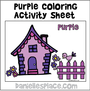"Purple Little Bird" Activity - Thinking About Color