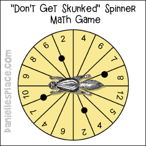 "Don't Get Skunked" Math Game