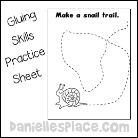 Snail Trail Activity Sheet