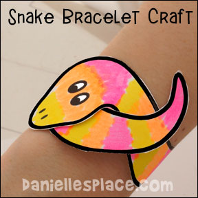 Snake Bracelet Craft
