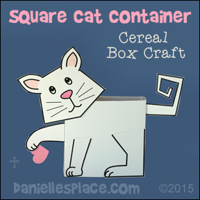 Square Cat Container Craft