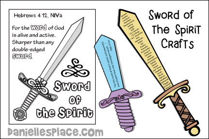 Armor of God - Sword of the Spirit Bible Lesson