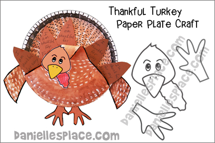 Turkey Paper Plate Craft