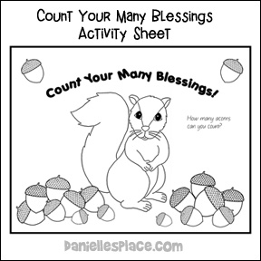 Count Your Blessings Squirrel