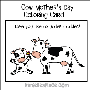I Love You like no Udder Mudder" - Mother's Day Card