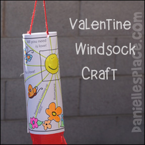 Valentine Windsock Craft