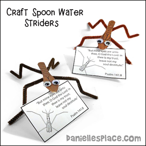 Craft Spoon Water Strider Craft
