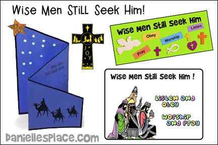 Wise Men Still Seek Him Bible Lesson for Sunday School and Children's Ministry Including Bible Crafts, Games and Bible Verse Review Activities, Bible Reference:
Psalm 119:2, “Wise Men Still Seek Him” Bookmark Craft, Wise Men Still Seek Him Color Sheet, “Wise Men Still Seek Him” Display, Glowing Nativity Cross Craft for Kids, Wise Men Folded Triptych Craft, Wise Men Coloring Sheet, Activity Sheet, or Puppets Craft, Wise Men Craft Stick Puppets, Wise Men Still Seek Him Race, danielleslacel.com, danielleplace.com, daniellespace.com, danielsplace.com, danielplace.com, daniellplace.com